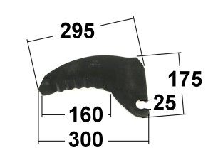 Pressenmesser pass. für KRONE