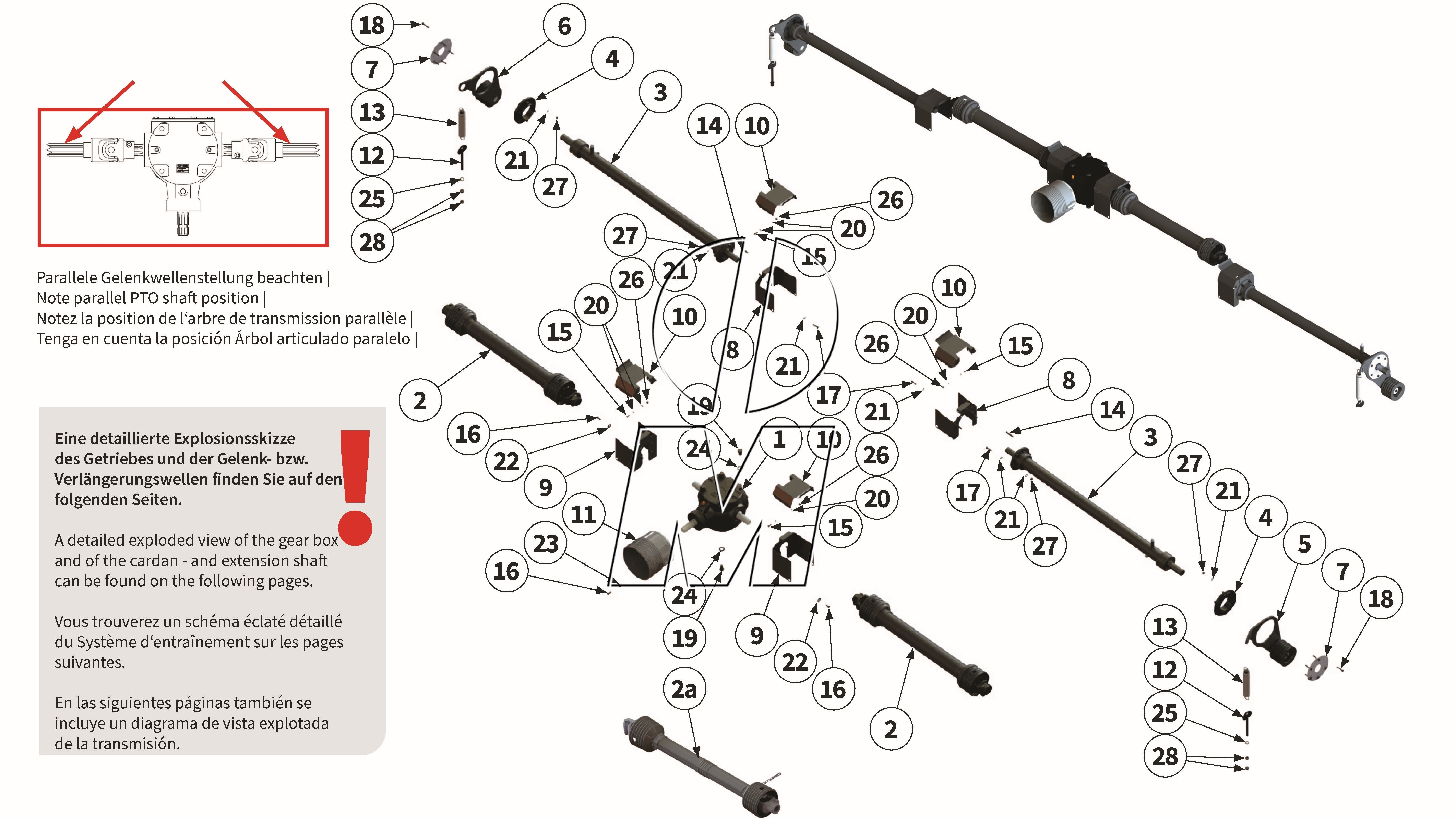 Zeichnung 11: Antrieb & Getriebe (P_MF_ET_24_WEL)