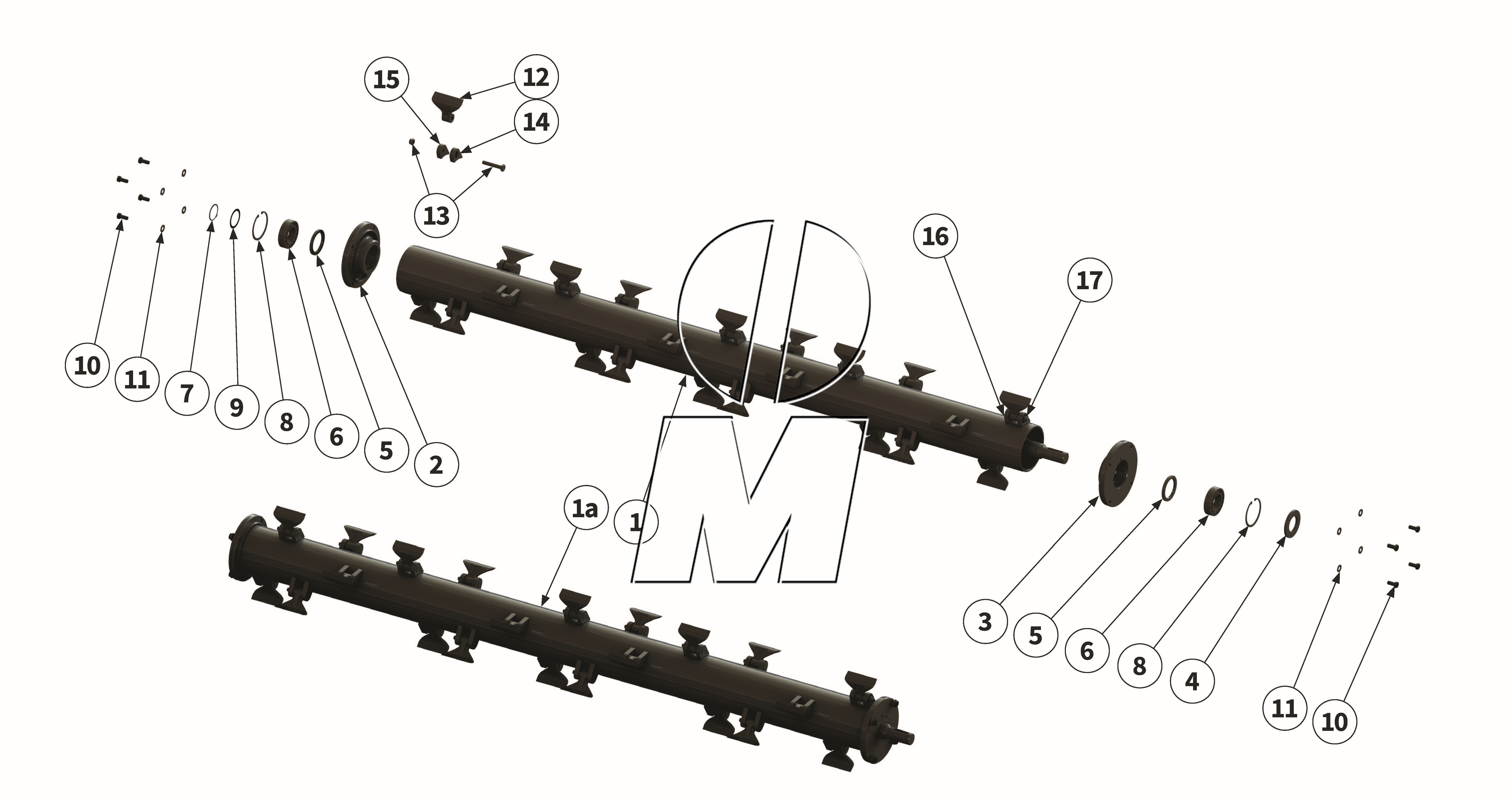 Zeichnung 08: Hammerrotor (P_PRO_ET_24_WEL)