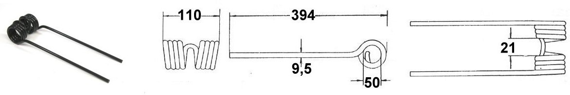 Heuerzinken pass. für KUHN