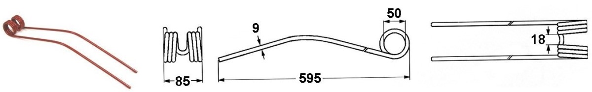 Schwaderzinekn pass. für CLAAS