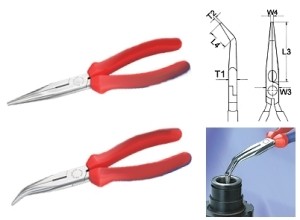 KNIPEX Flachrundzange