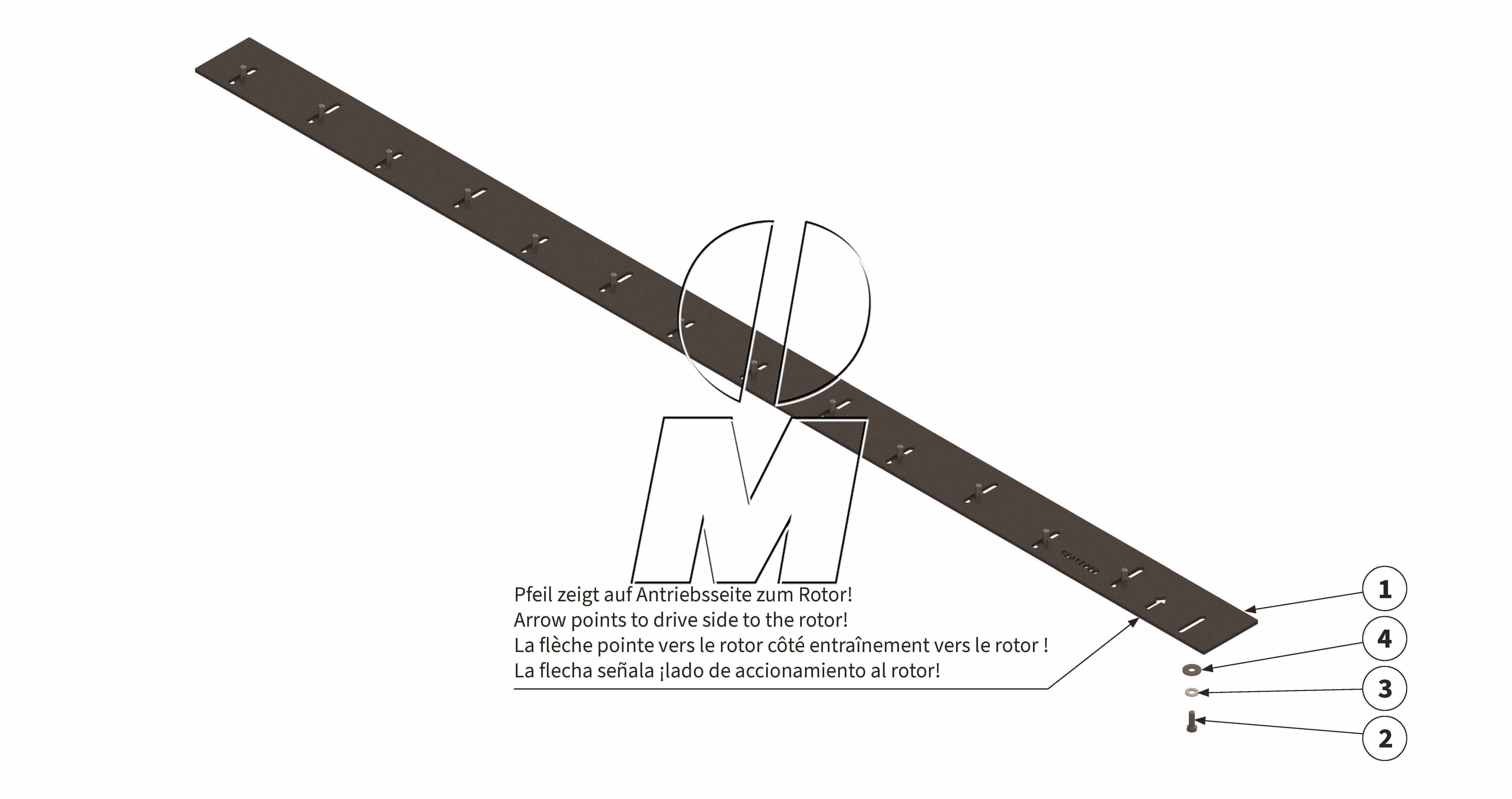 Zeichnung 14: Schneidschiene (P_VS_ET_24_WEL)