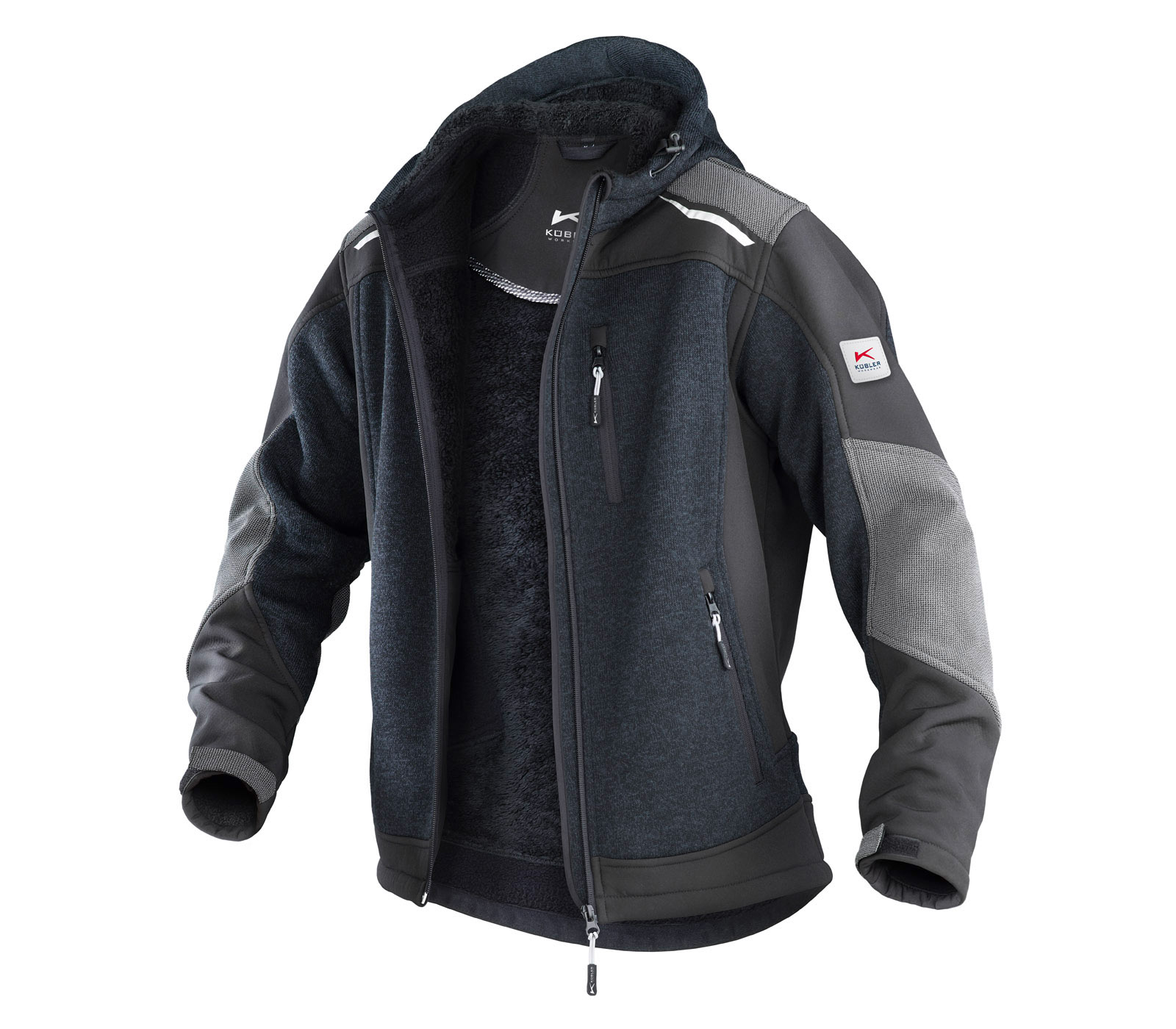 KÜBLER Strickjacke 4XL