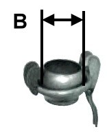 Endstopfen pass. für BAUER