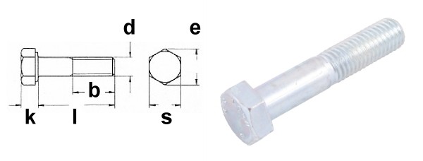 Sechskantschraube SW 27