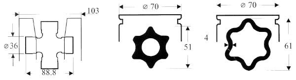 WEASLER Aufsteckgabel - Restposten-Abverkauf*