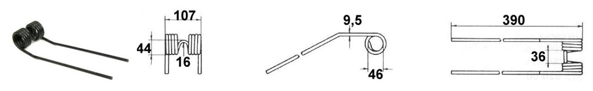 Heuerzinken pass. für KUHN