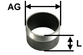 Gewindestutzen pass. für ITAL. SYSTEM