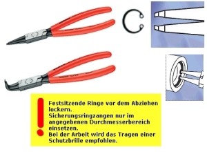 KNIPEX Innenseegerringzange