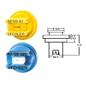 LECHLER Antidriftdüse SW 08