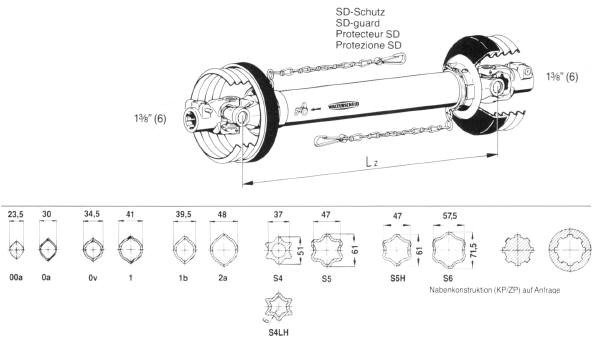 WALTERSCHEID Gelenkwelle