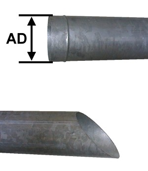 Saugrohr pass. für ITAL. SYSTEM