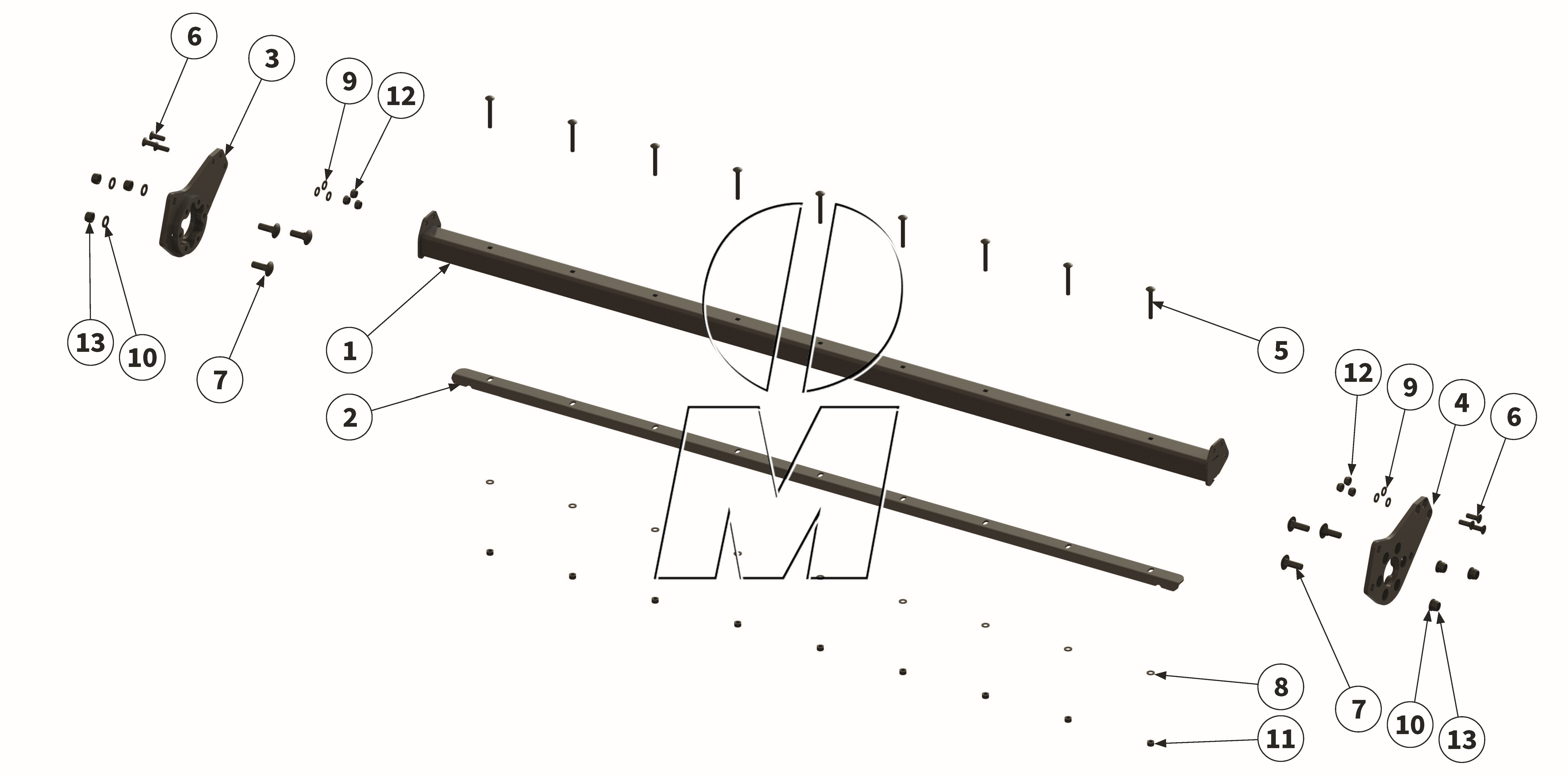 Zeichnung 23: Stützwalzenabstreifer (P_L_ET_25_WEL)