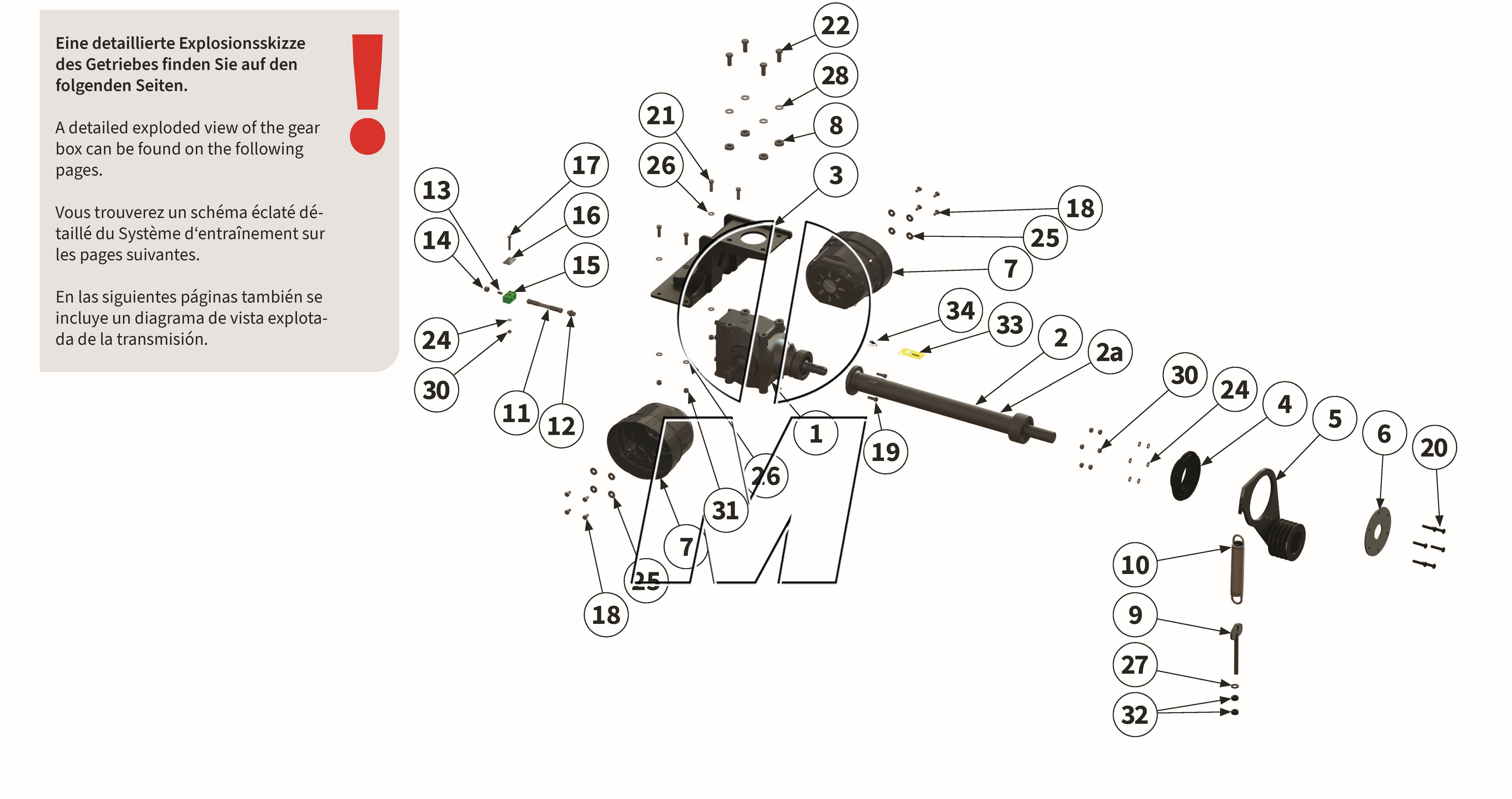 Zeichnung 05: Antrieb & Getriebe (P_VS_ET_24_WEL)