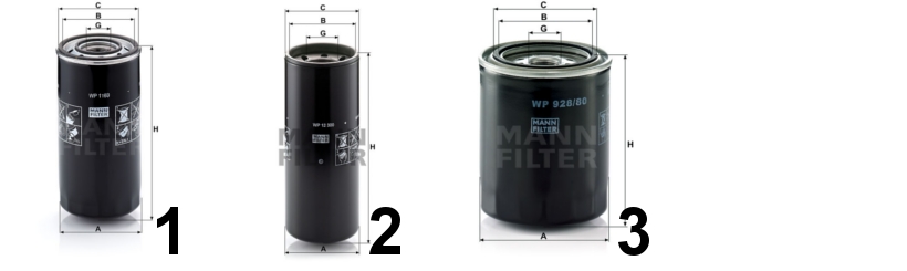 MANN Ölwechselfilter