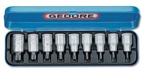 GEDORE Steckschlüsselsatz T 20 - T 60
