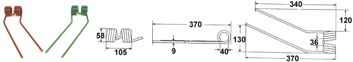 Heuerzinken pass. für FELLA