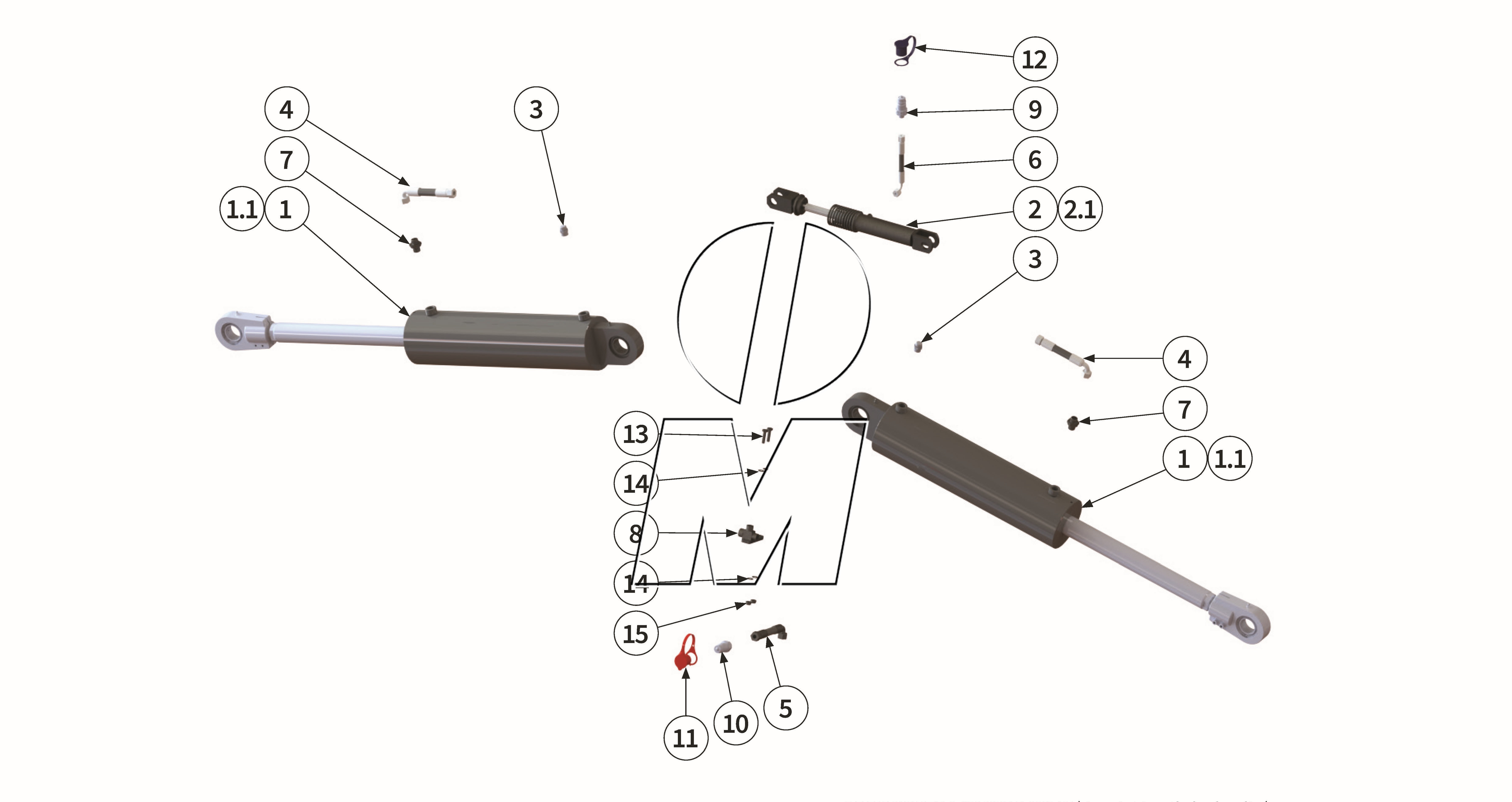 Zeichnung 10: Dreipunktbock Hydraulik (P_MF_ET_24_WEL)