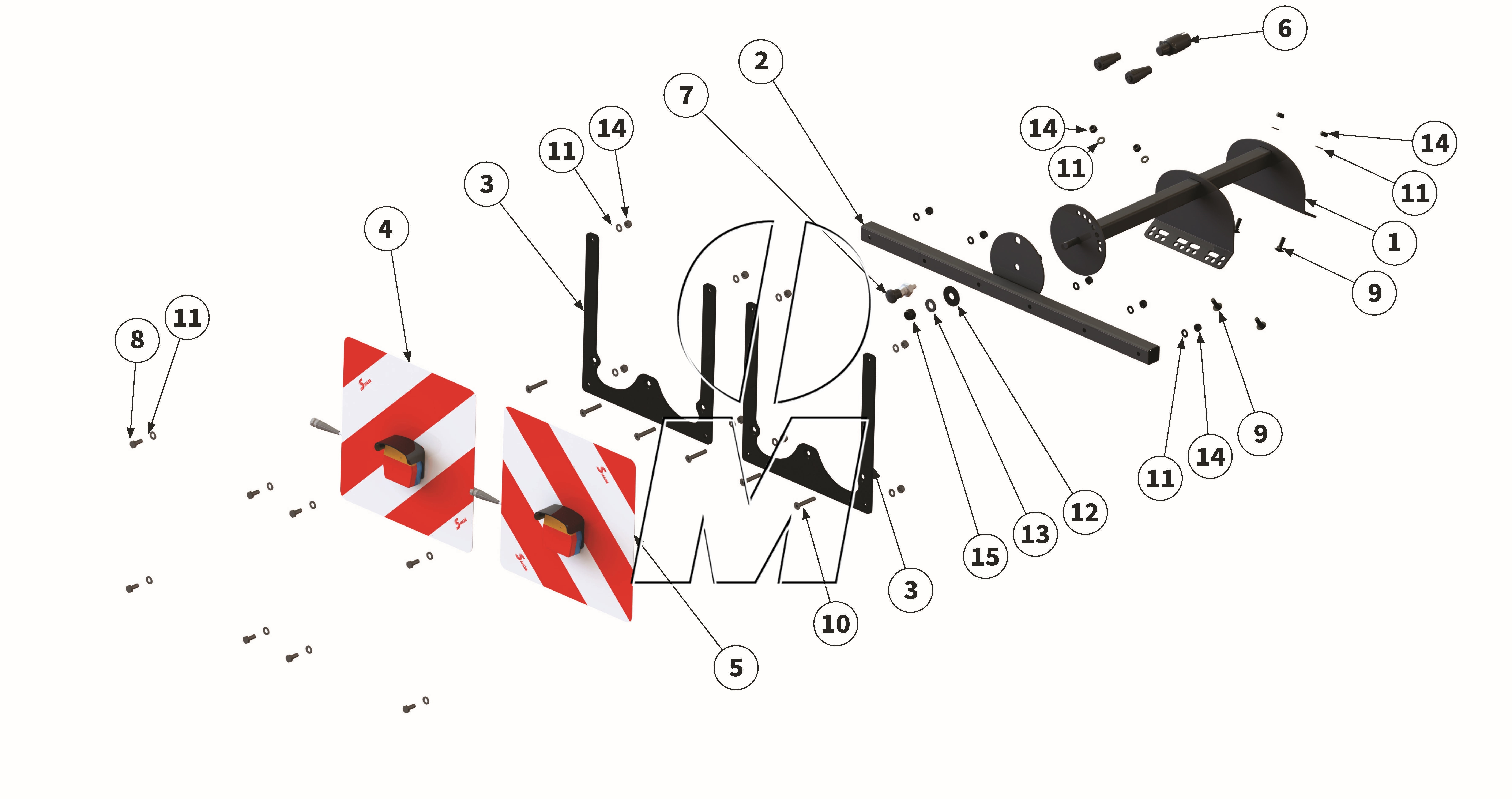 Zeichnung 24: Beleuchtungsträger (P_LS_ET_25_WEL)