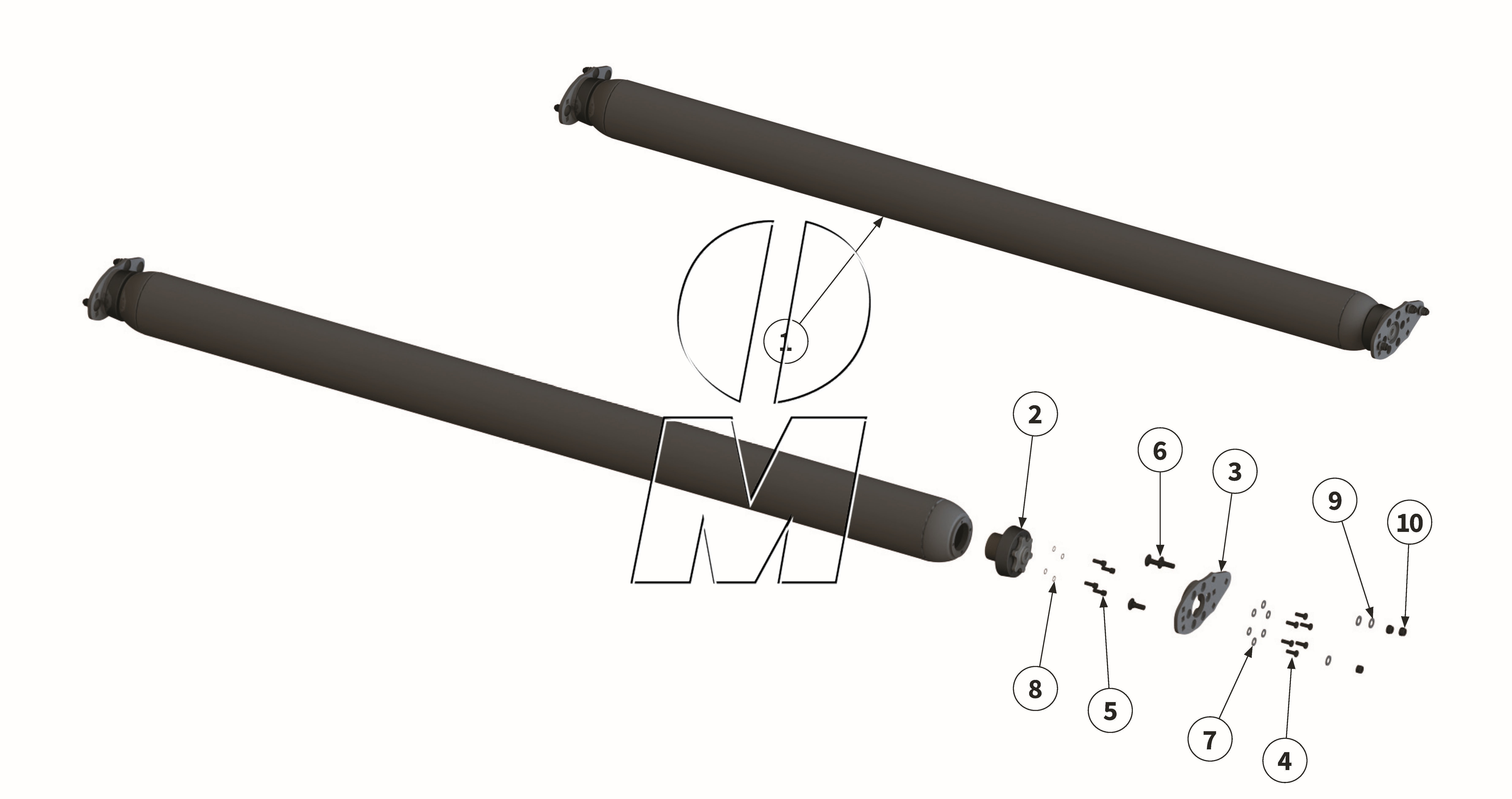 Zeichnung 18: Stützwalze (P_MF_ET_24_WEL)