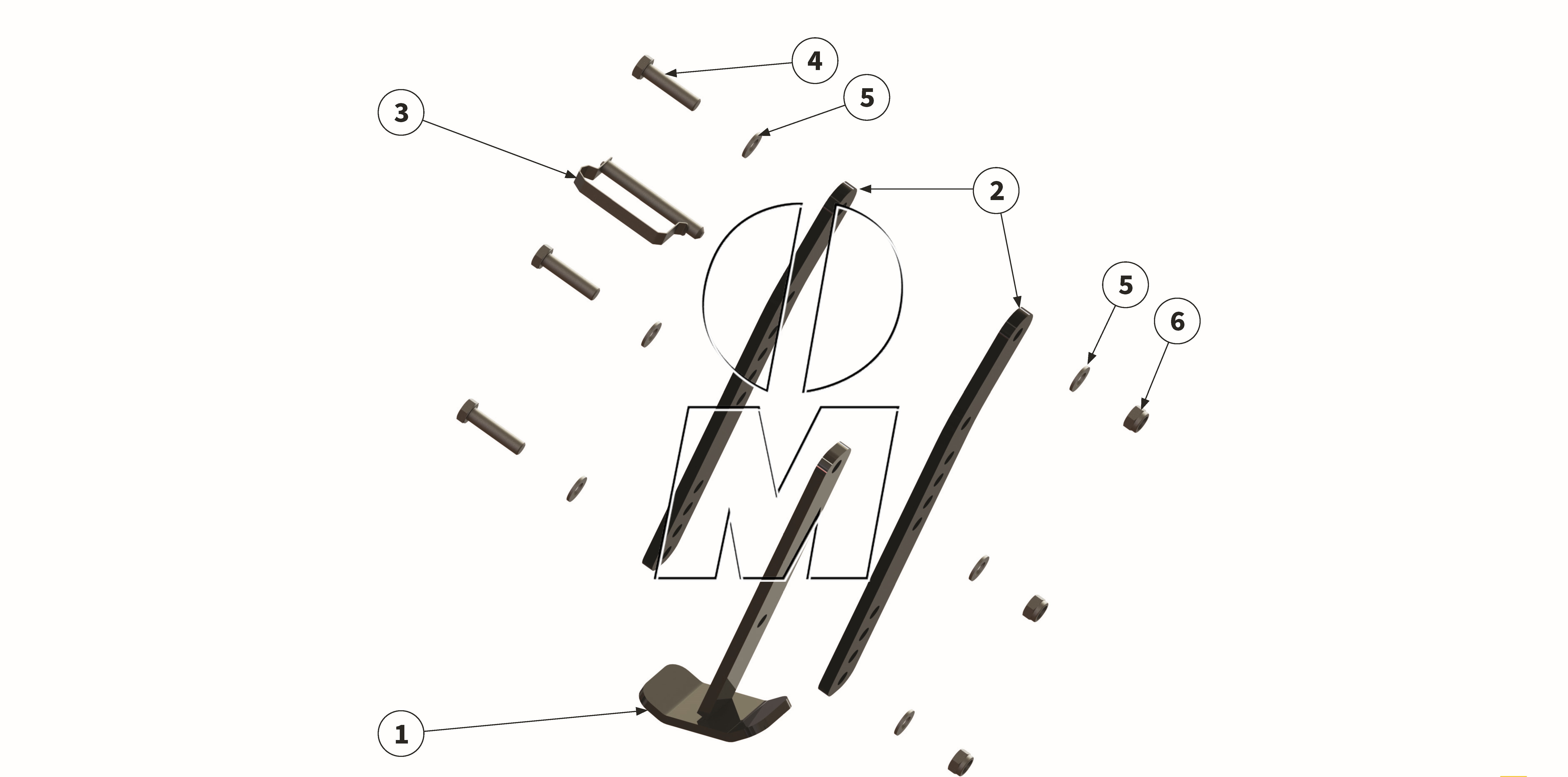 Zeichnung 04: Abstellstütze (P_L_ET_25_WEL)
