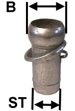 Kupplung pass. für ITAL. SYSTEM