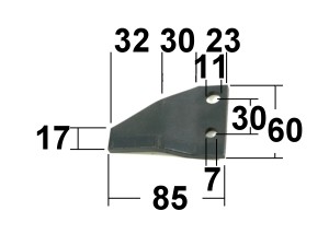 Standard-Räumer pass. für KEMPER
