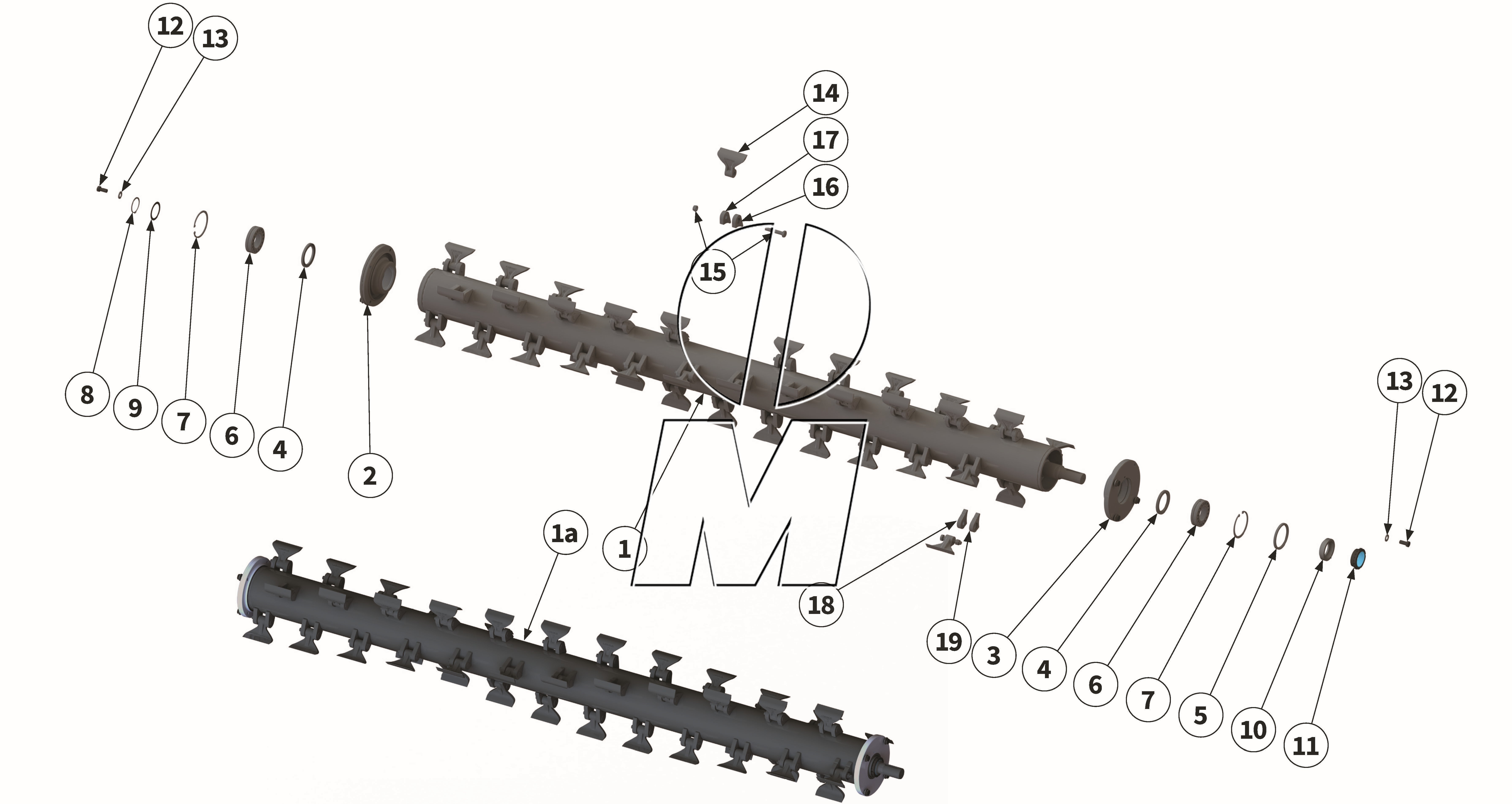 Zeichnung 24: 2Cut Hammerrotoren (P_PROF_ET_25_WEL)