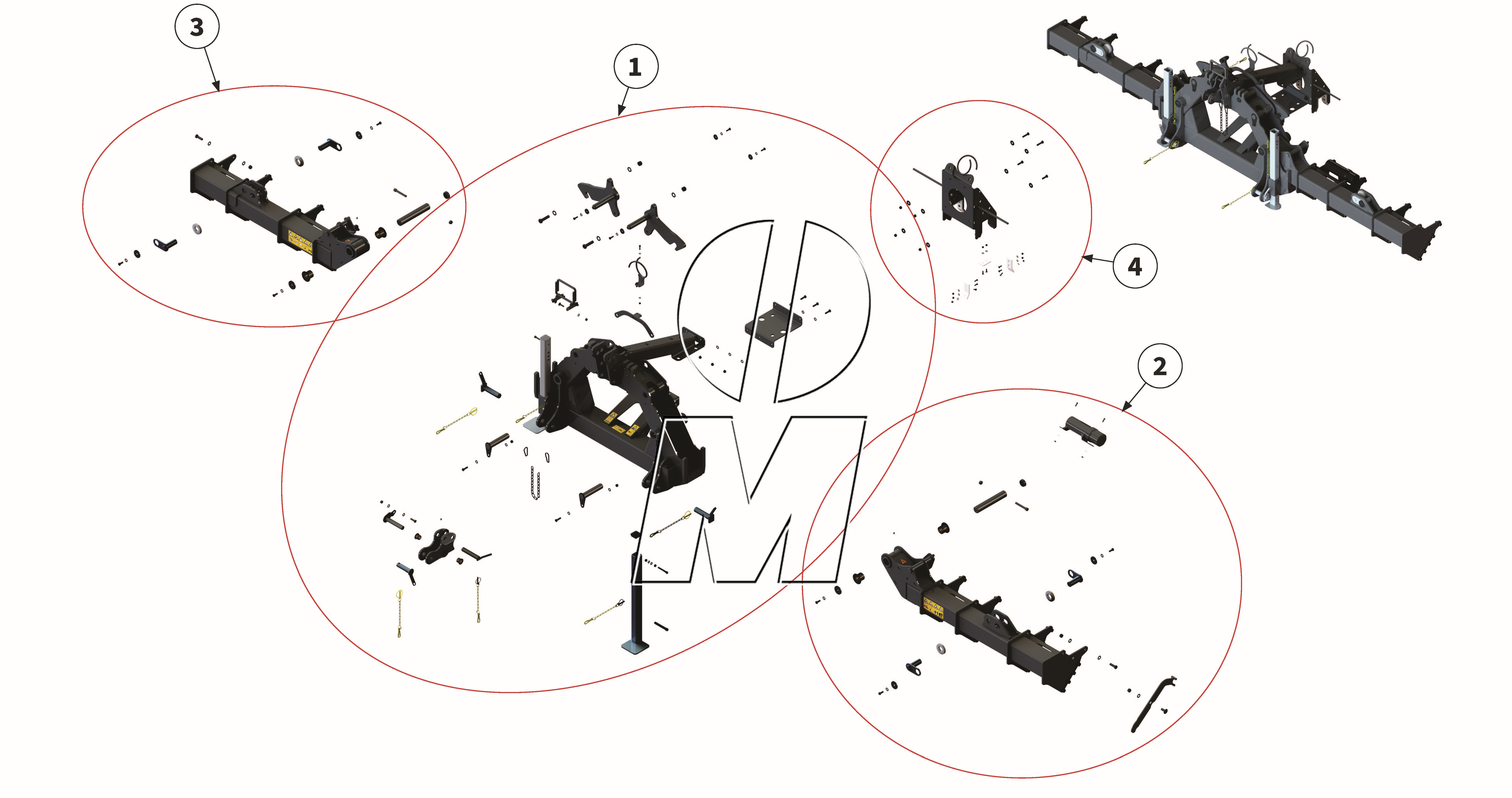 Zeichnung 05: Überblick Dreipunktbock (P_MF_ET_24_WEL)