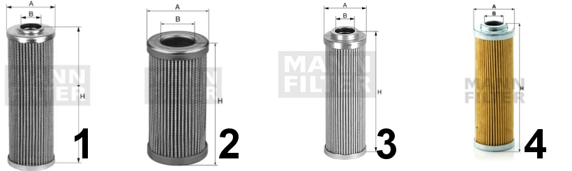 MANN Ölfilterelement