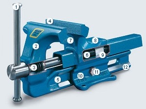 BROCKHAUS Schraubstock