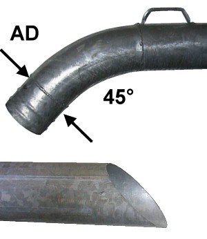 Saugrohr pass. für ITAL. SYSTEM