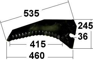 Ladewagenmesser pass. für KRONE