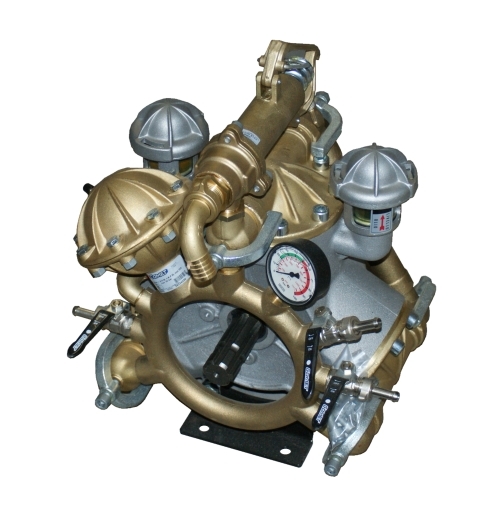 COMET Hochdruckmembranpumpe, 4-Kolben 0-50 bar, 166 l/min