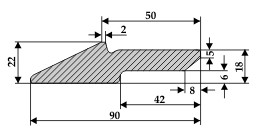 INDUSTRIEHOF Schürfleiste
