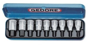 GEDORE Steckschlüsselsatz SW 5 - 17