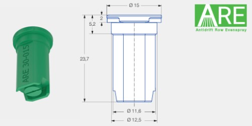 LECHLER Bandspritzdüse SW 08
