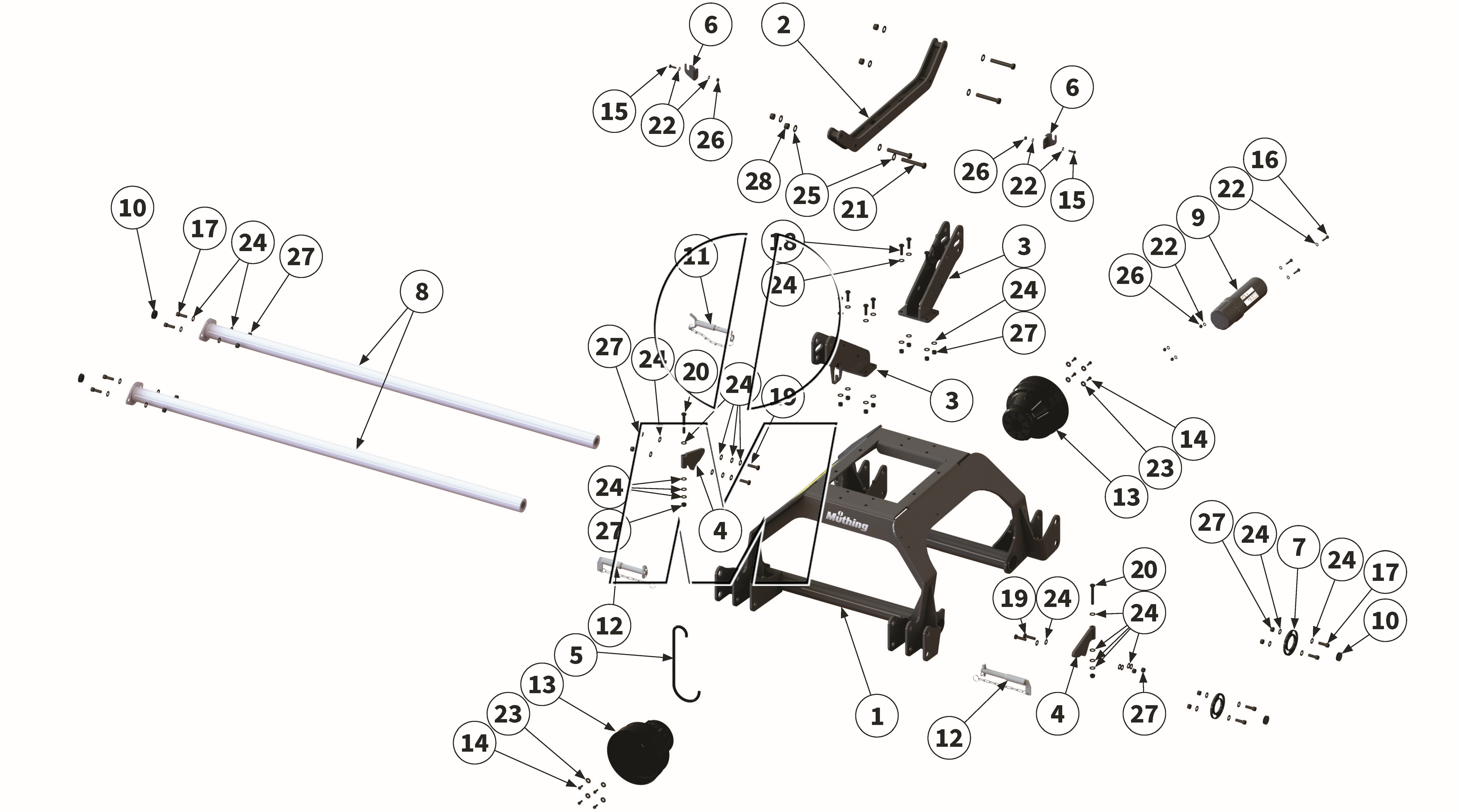 Zeichnung 13: Doppelbock (P_L_ET_25_WEL)