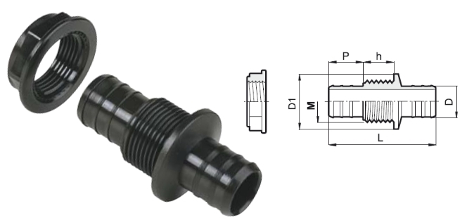 ARAG Einschraubschlauchzapfen