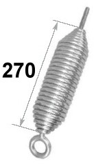 Bordwandrückzugfeder
