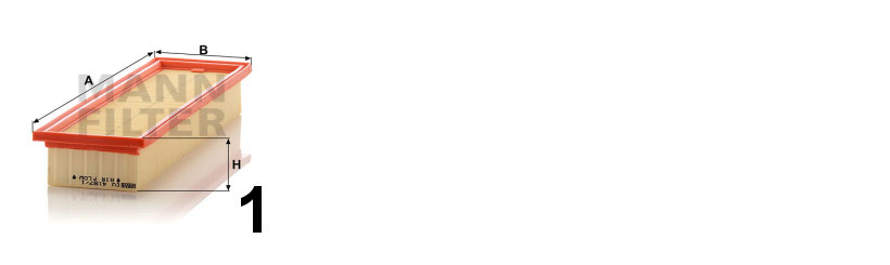 MANN Innenraumfilterelement