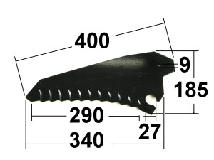 Ladewagenmesser pass. für KRONE