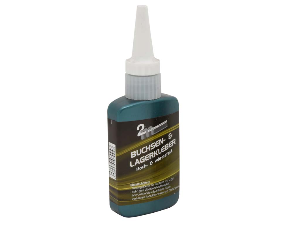 Buchsenlagerkleber
