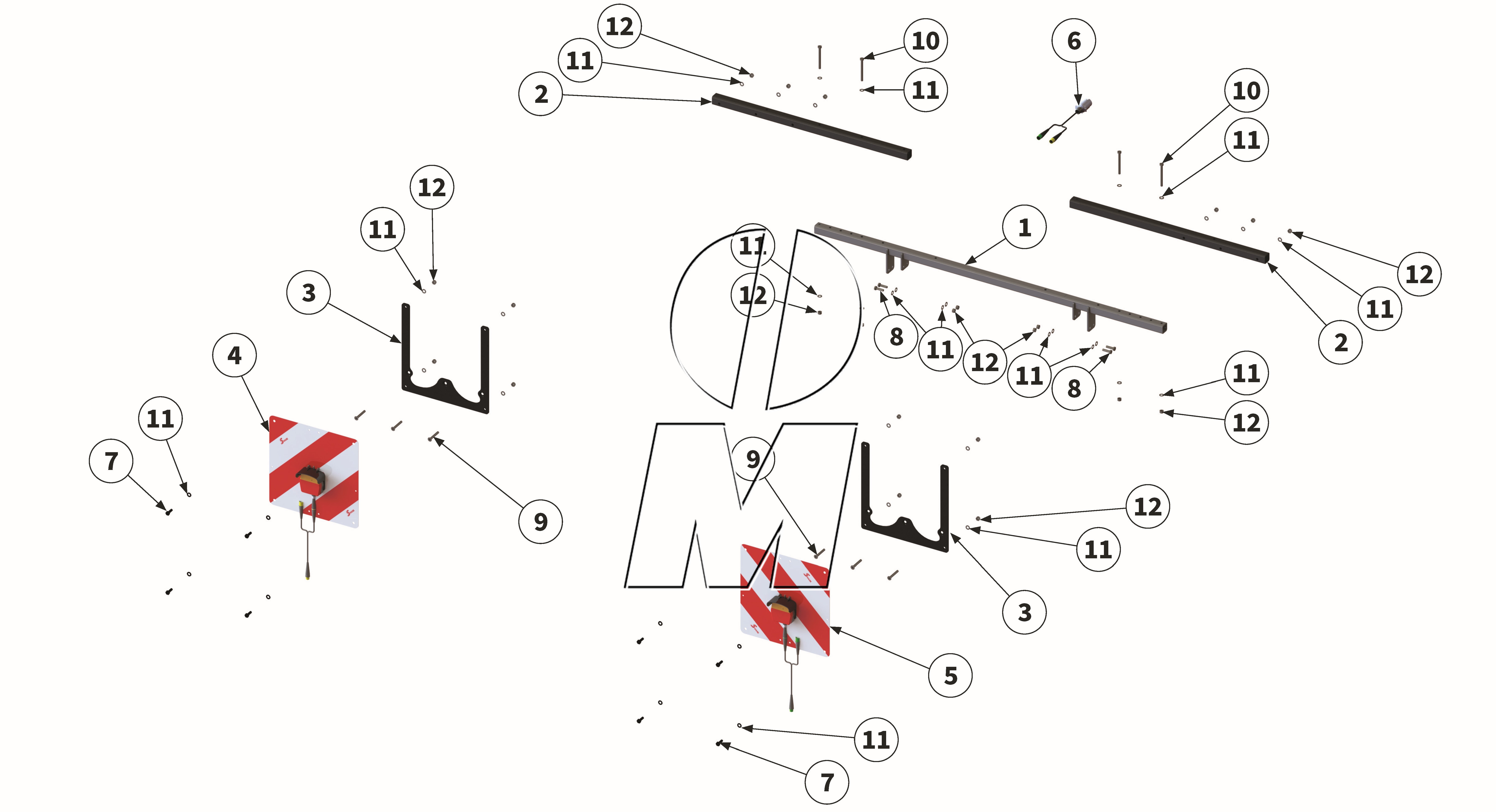 Zeichnung 23: Beleuchtungsträger (P_M_ET_24_WEL)