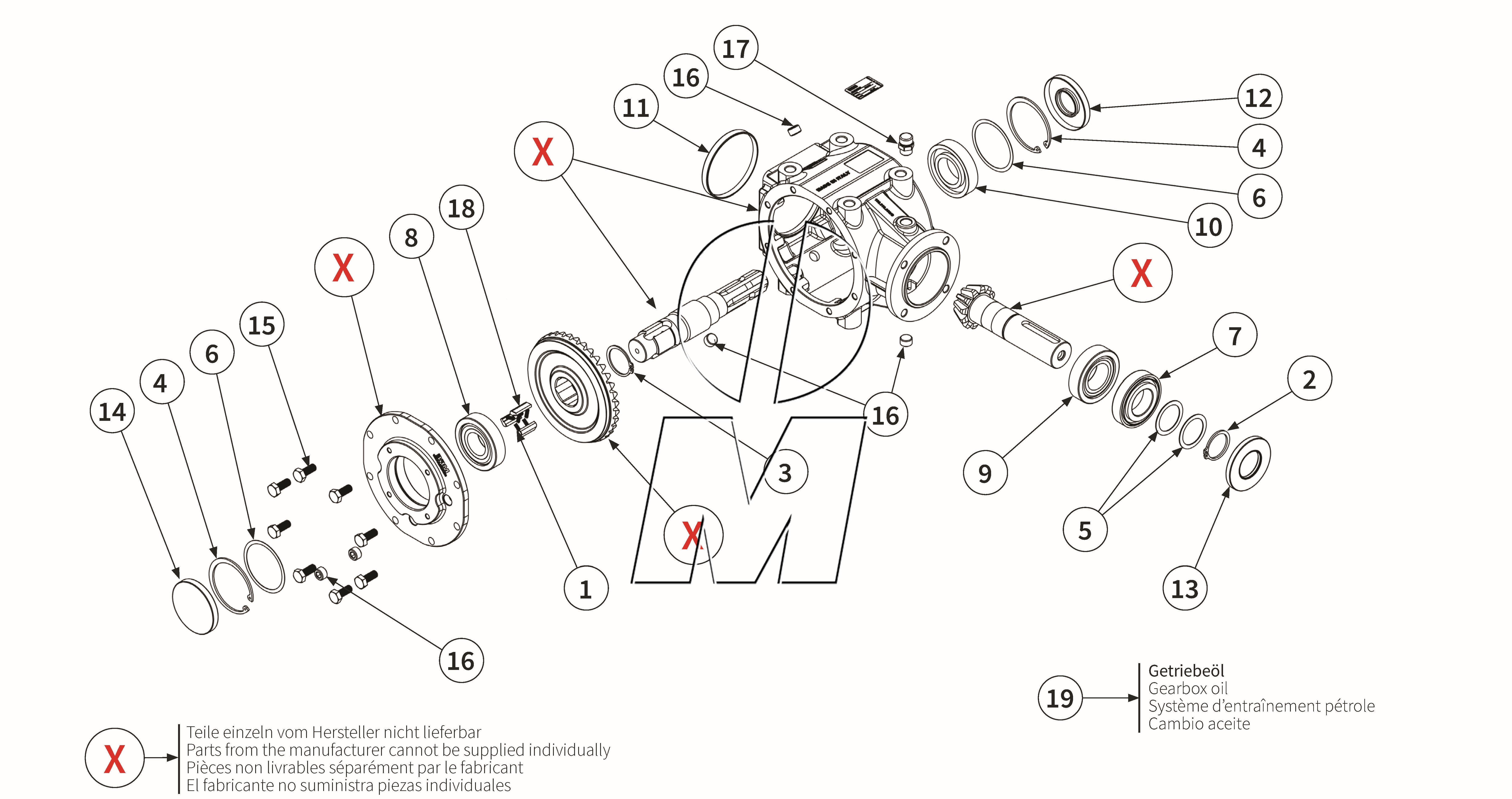 Zeichnung 09: Getriebe (P_LS_ET_25_WEL)
