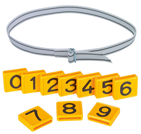 Halsmarkierungsnummer 4