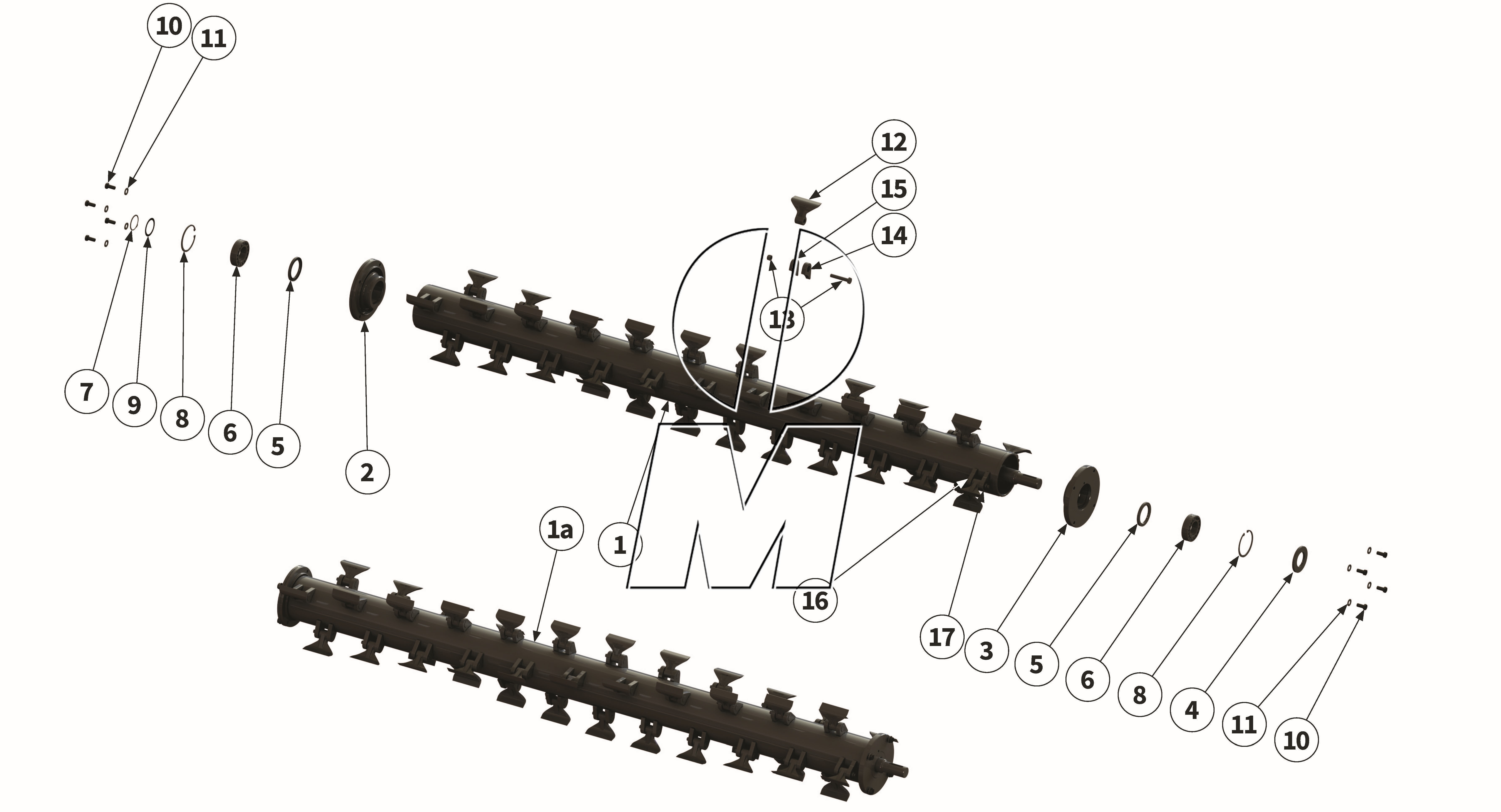 Zeichnung 14: 2Cut Hammerrotoren (P_PRO_ET_24_WEL)