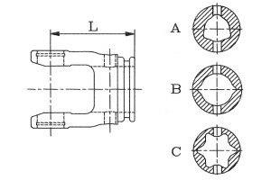 WEASLER Rillengabel - Restposten-Abverkauf*