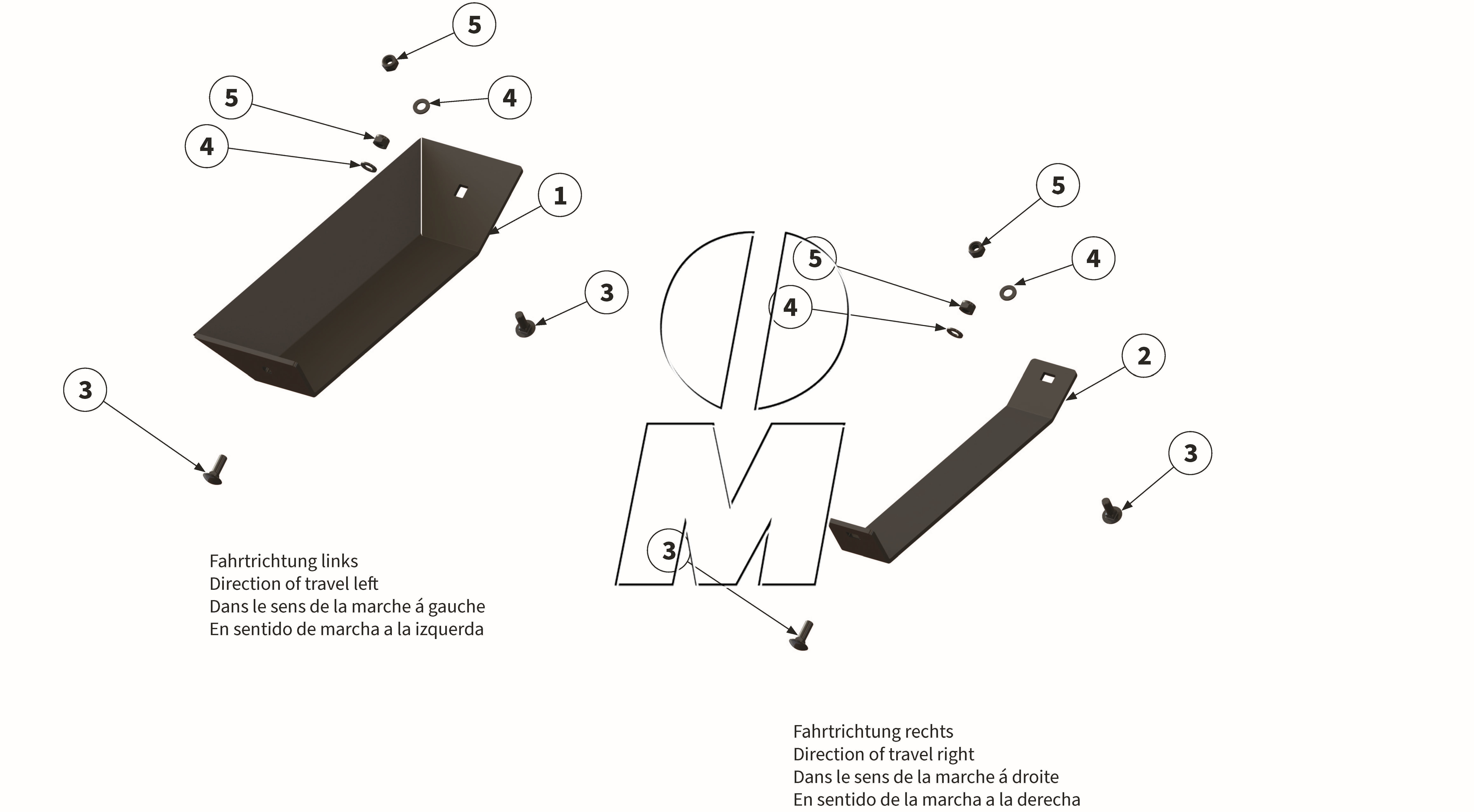 Zeichnung 16: Verschleißkufen (P_HS_ET_23_WEL)